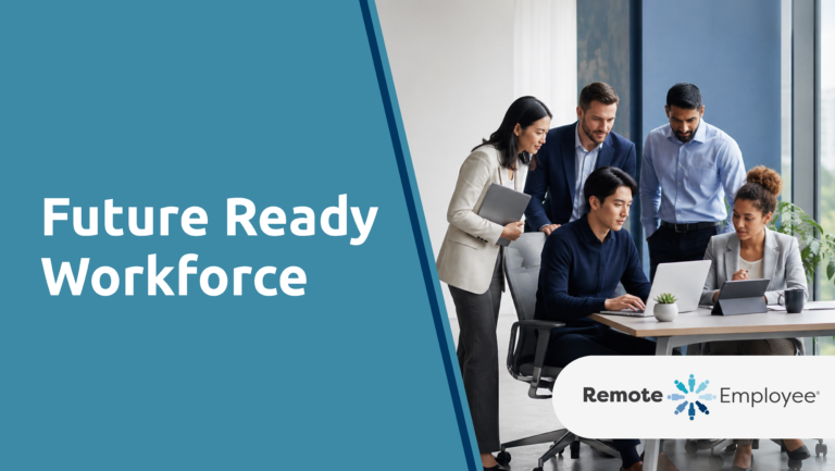 “Future-ready workforce combining human expertise with AI tools to improve productivity, decision-making, and business performance.